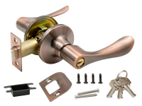 Защелка ручка ключ/фиксатор медь 200-00  АС Титан