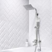 Стойка душевая с тропическим душем SUS125-009DK РМС