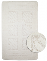 Коврик в ванную двойной 55х90 45х55 бежевый  Санакс---