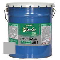 Грунт эмаль по ржавчине 3в1 серая20кг Вит Color