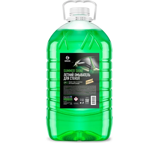 Жидкость стеклоомывающая летняя 5л Grass