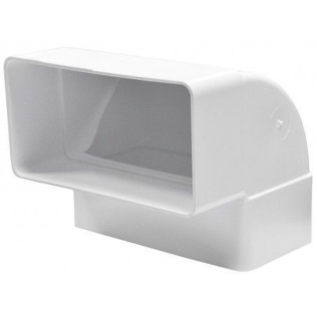 Колено вентиляционное прямоугольное 60х204мм вертикальное 8282 Zernberg