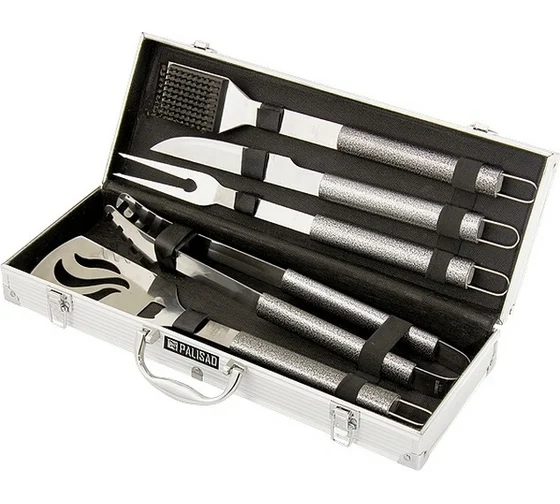 Набор приборов для барбекю в кейсе 5шт.Palisad