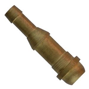 Нипель соединительный 6х9мм рукав-рукав---