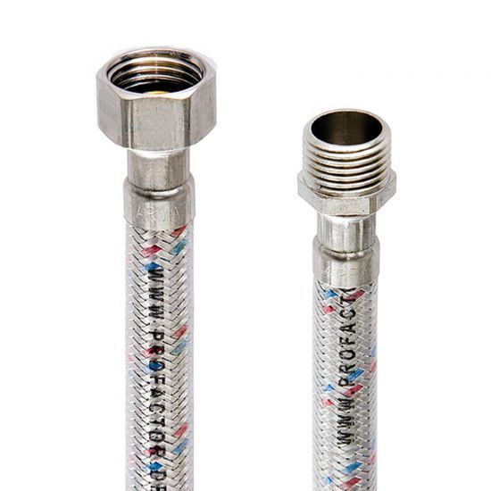 Подводка д/смесителя 0,4м 2шт Шлангофф