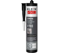Герметик каучуковый прозрачный 300мл R703 KleiM Pro