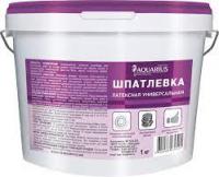 Шпатлевка латексная  1,0кг универсальная финишная Aquarius