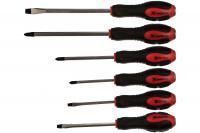 Набор отверток  6шт PH/SL ударные Matrix