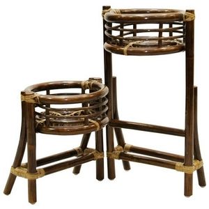 Мебель ротанговая Цветочница 15/25 темно-коричневый