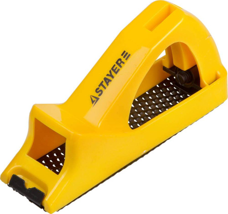 Рубанок 140мм  пластмасовый обдирочный Stayer Мастер