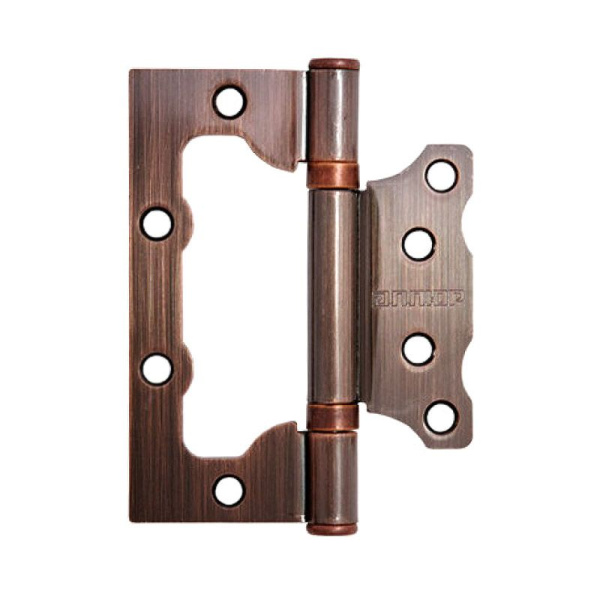 Петля накладная бабочка 100мм бронза Vantage