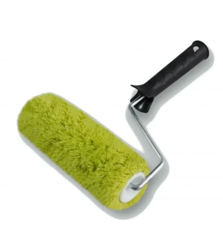 Валик эмаль алкид 240х42х18х6мм 1080г/м2 полиакрил зеленый Decor(45)