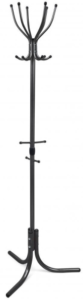 Вешалка напольная 6 крючков ВК6/Ч черный Nika