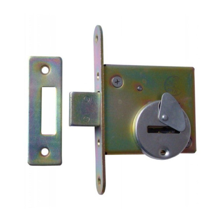 Замок врезной  7см б/руч. сувальдный с ключом 3В8-4 Зенит