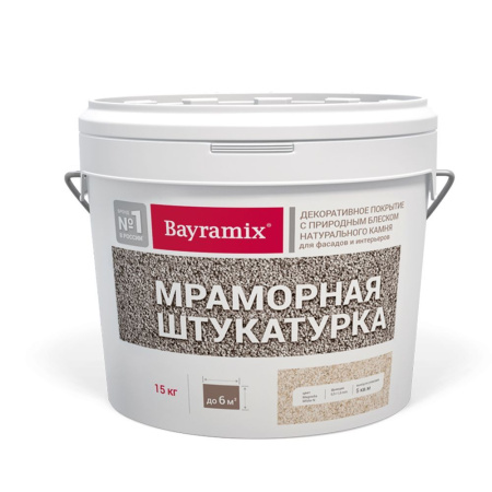 Покрытие универсальное Bayramix Ever Green мраморная штукатурка 1.0-1,5мм 15кг K