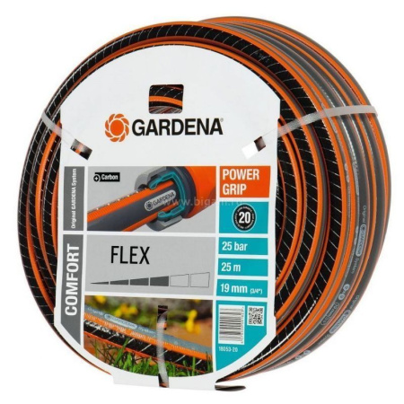 Шланг поливочный 3/4 3-слойный   6bar 25м UV (- 50/+90) ПВХ ТЭП Sober г.Волжский