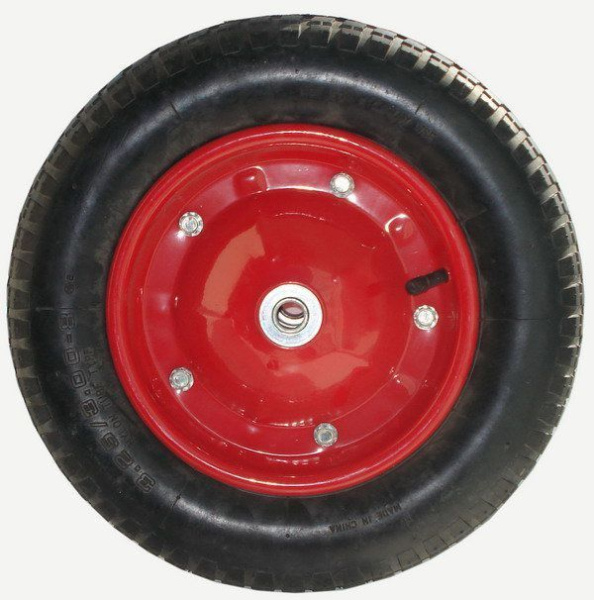 Колесо запасное для тачки пневмо ось 16мм 3,5-8 Belamos